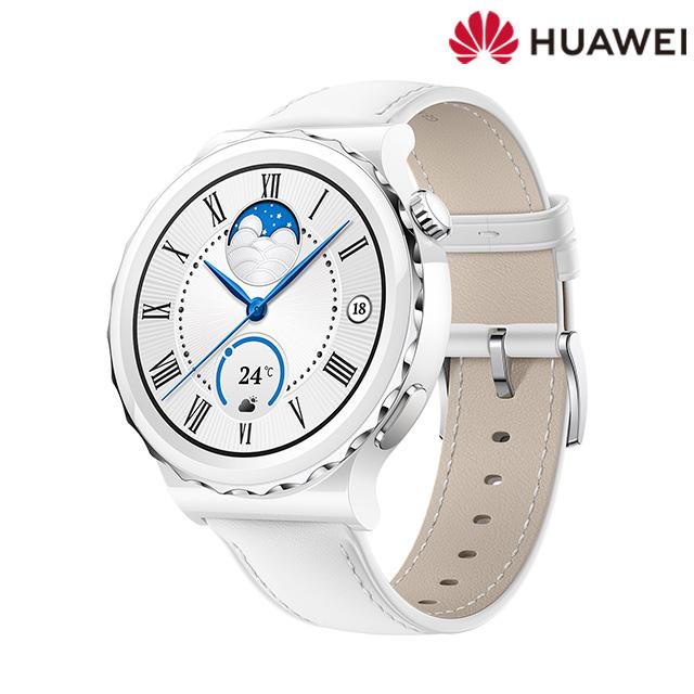 HUAWEI ファーウェイ WATCH GT3 Pro 43mm Silver 充電式クオーツ 