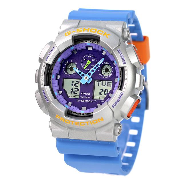 G-SHOCK gショック ジーショック GA-100EU-8A2 アナログデジタル GA 