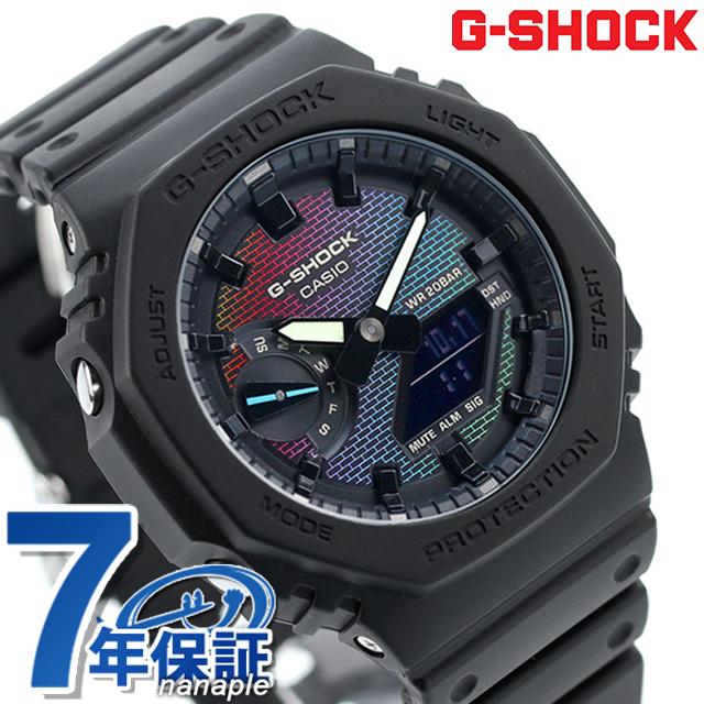 時計 G-SHOCK GA-2100RW-1AJF G-SHOCK レインボー ブリック ウォール GA-2100RW-1AJF メンズ