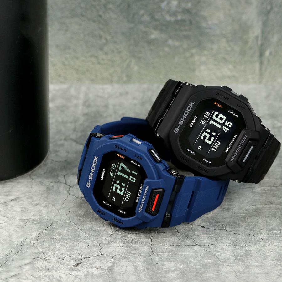 gショック ジーショック G-SHOCK ジースクワッド メンズ 腕時計 ブランド GBD-200-1DR オールブラック 黒 カシオ 父の日 プレゼント 実用的｜nanaple｜07