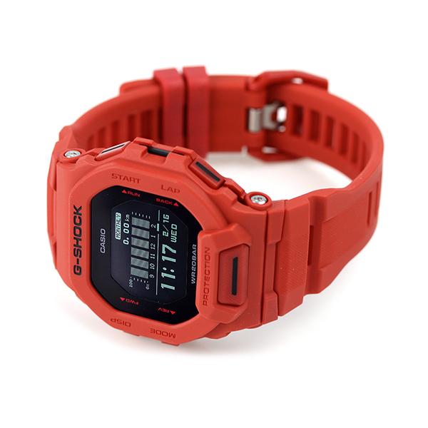 CASIO　G-SHOCK　G-SQUAD　GBD-200RD　レッド Amazon.co.jp: CASIO カシオ G-SHOCK ジーショック Gショック G-SQUAD