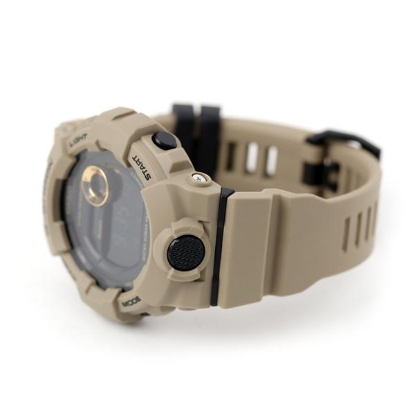 gショック ジーショック G-SHOCK G-SQUAD GBD-800 メンズ 腕時計 ブランド GBD-800UC-5DR 黒 ブラック ベージュ カシオ 父の日 プレゼント 実用的｜nanaple｜04