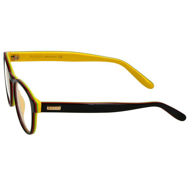 グッチ 眼鏡 メンズ レディース ブランド GUCCI GG0273O ブラック/イエロー GUCCI（グッチ） 眼鏡 メンズ レディース ブランド GUCCI GG0273O