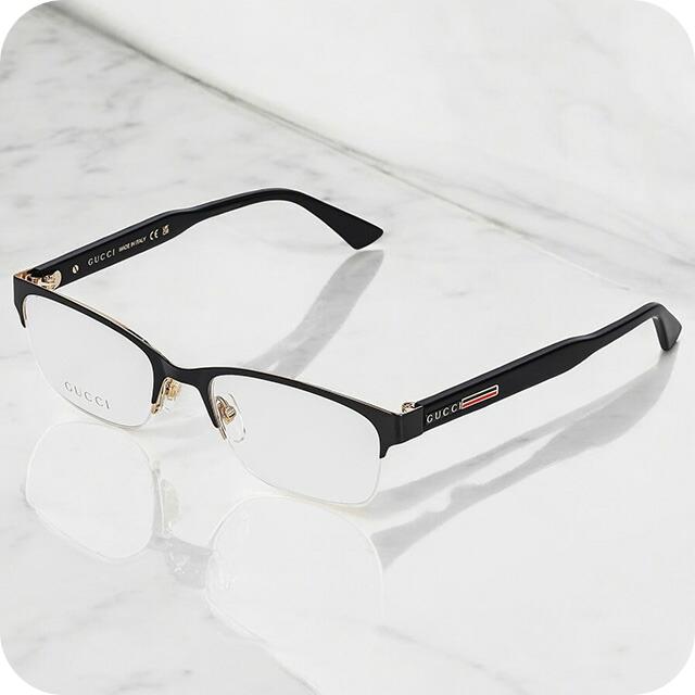 ブランド眼鏡まとめ10本セット GUCCI BURBERRYなど 上380 GUCCI（グッチ） 眼鏡 メンズ ブランド GUCCI GG0828O ブラック