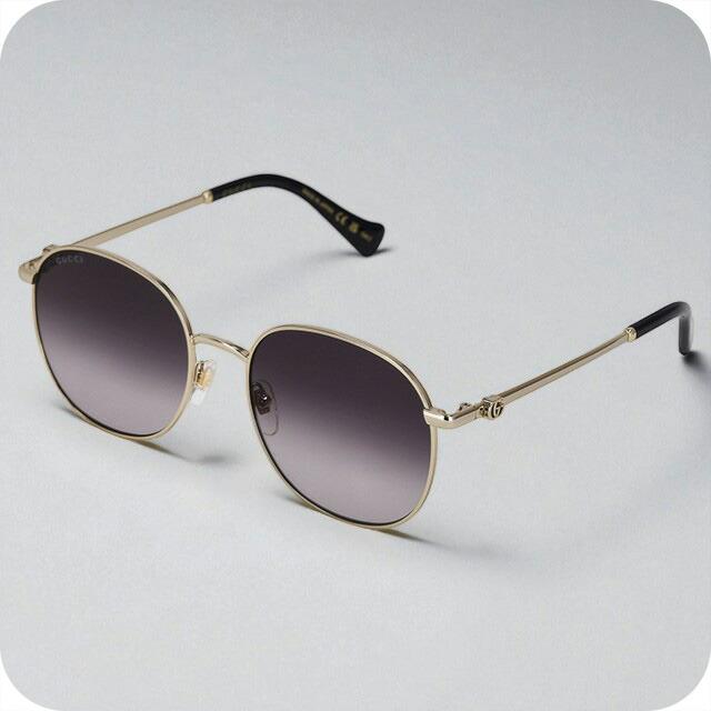 グッチ サングラス レディース ブランド GUCCI GG1142S 001 ゴールド/ブラック