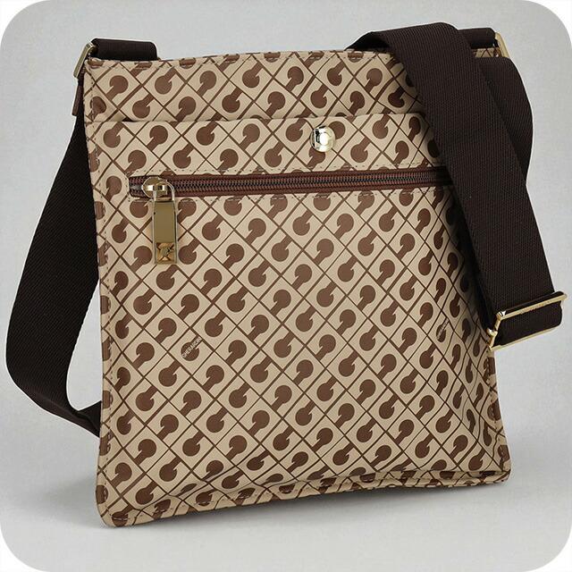 ゲラルディーニ ショルダーバッグ レディース ブランド GHERARDINI GH0267 TA/BU ベージュ/ブラウン 斜めがけ 高級 おしゃれ プレゼント 女性 実用的 かわいい GHERARDINI（ゲラルディーニ） ショルダーバッグ レディース ブランド