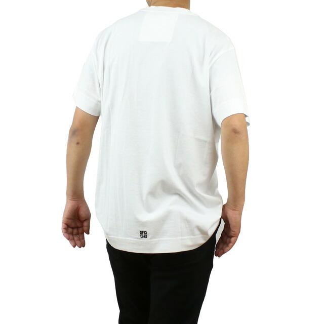 4/28はさらに+10倍 ジバンシー Tシャツ メンズ ブランド コットン100% ポルトガル BM71CW ホワイト系 ファッション 選べるモデル｜nanaple｜07