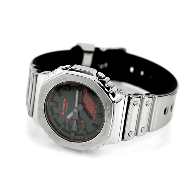 gショック ジーショック 2100 G-SHOCK FINE METALLIC SERIES ANALOG-DIGITAL 2100 Series クォーツ 電池式 GM-2100YRA-8A メンズ 腕時計 カシオの画像