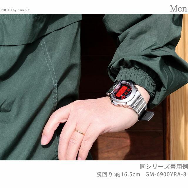 gショック ジーショック G-SHOCK FINE METALLIC SERIES DIGITAL 6900 Series クォーツ 電池式 GM-6900YRA-8 メンズ 腕時計 カシオ casioの画像