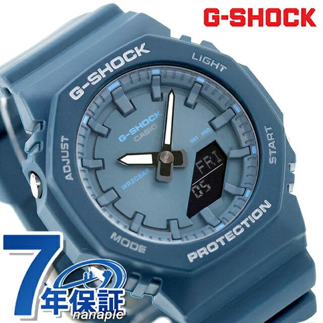 【新品】カシオ CASIO G-SHOCK 腕時計 レディース GMA-P2100BA-2ADR クォーツ 電池式 ブルーxブルー アナデジ表示 G-SHOCK gショック ジーショック クォーツ 電池式 GMA-P2100BA-2A
