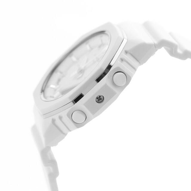 【新品】カシオ CASIO G-SHOCK 腕時計 レディース GMA-P2110-7ADF クォーツ 電池式 ホワイトxホワイト アナデジ表示 G-SHOCK gショック ジーショック クォーツ 電池式 GMA-P2110-7A