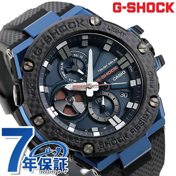 G Shock Gショック Gスチール Gst B100 デジタル ファッション メンズ メンズ腕時計 Gst B100 腕時計 Gst B100xb 2aer カシオ ブルー ブラック