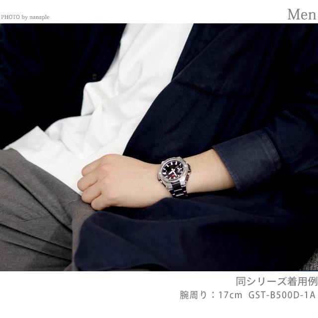 【美品】CASIO G-SHOCK GST-B500D-1A ソーラー 腕時計 GST-B500D-1AJF | CASIO