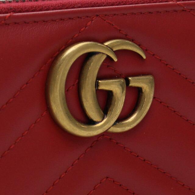 GUCCI（グッチ） 長財布 ラウンドファスナー レディース レザー