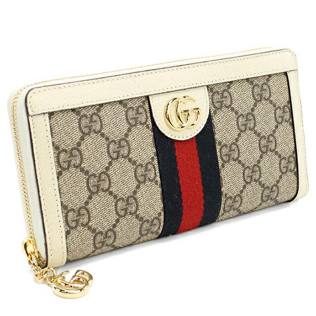 GUCCI（グッチ） 長財布 ラウンドファスナー レディース ブランド