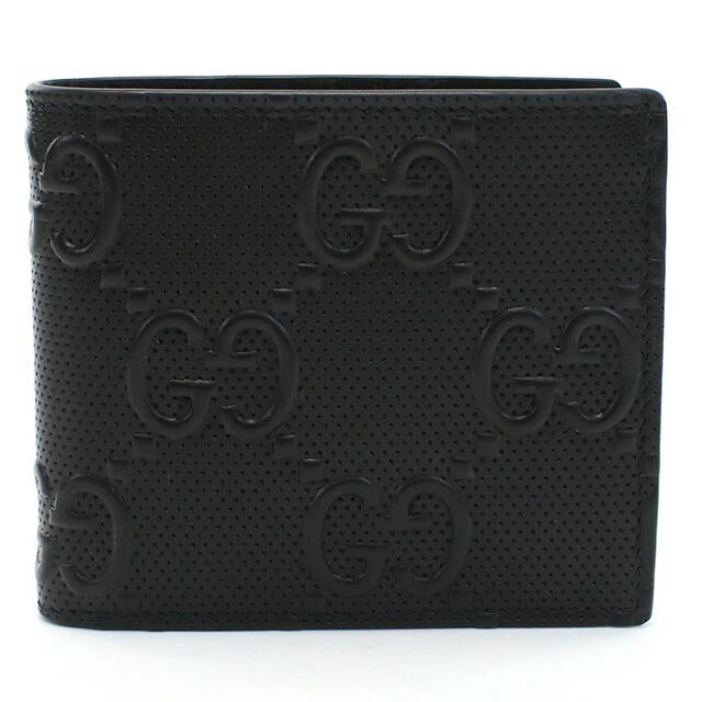 GUCCI（グッチ） 二折財布小銭入付き メンズ ブランド GUCCI GG