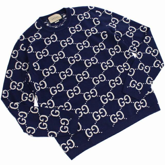 GUCCI（グッチ） ニット メンズ ブランド イタリア 692900 ブルー系
