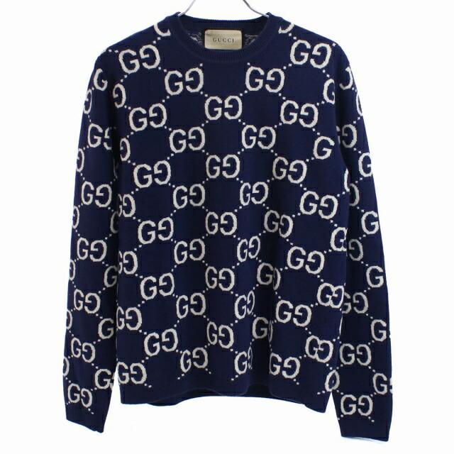 GUCCI（グッチ） ニット メンズ ブランド イタリア 692900 ブルー系