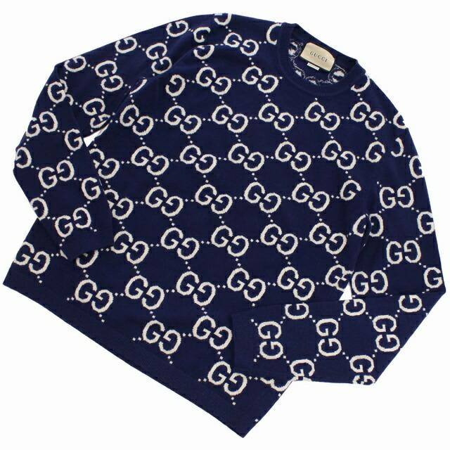 GUCCI（グッチ） ニット メンズ ブランド イタリア 692900 ブルー系