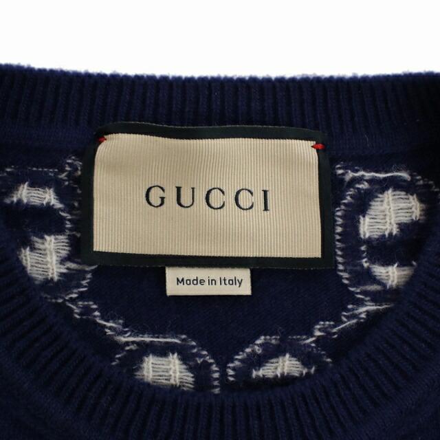 GUCCI（グッチ） ニット メンズ ブランド イタリア 692900 ブルー系