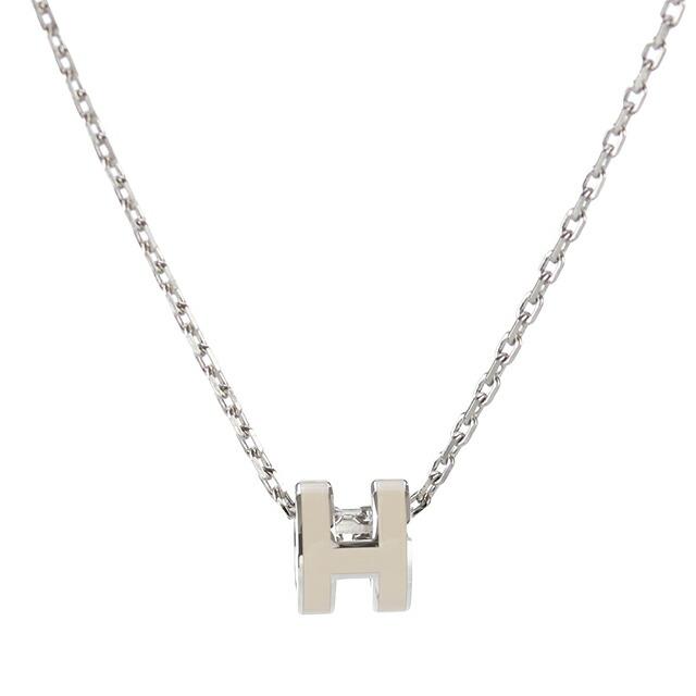 ！極美品！　エルメス　ポップH ネックレス HERMES エルメス ネックレス レディース ブランド ミニポップH