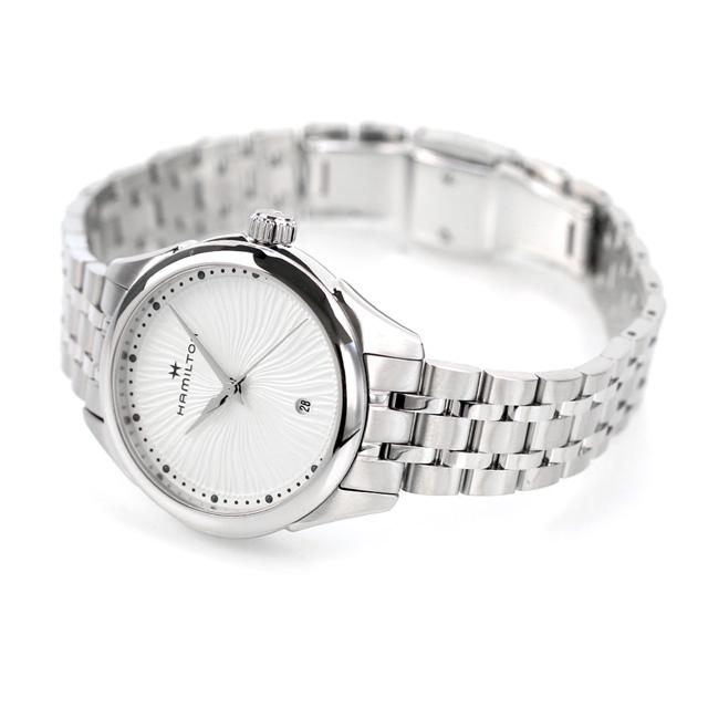 ハミルトン ジャズマスター レディ クオーツ 腕時計 ブランド レディース H32231110 アナログ ホワイト 白 スイス製｜nanaple｜04
