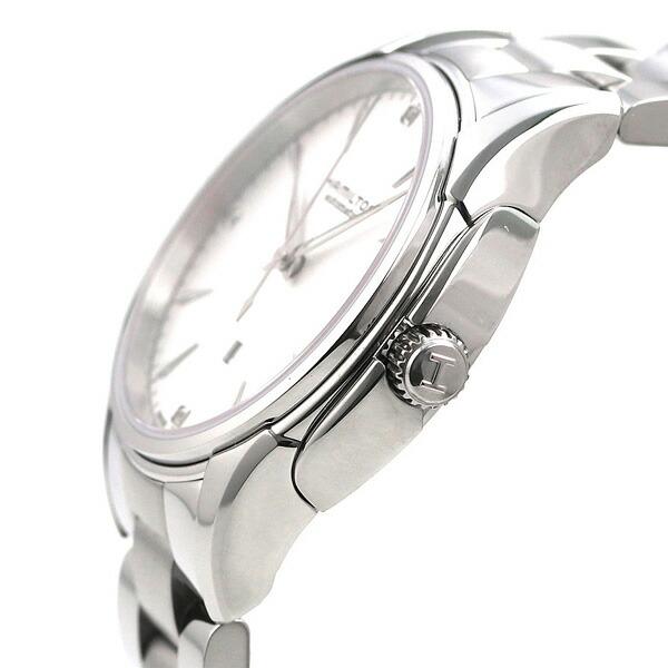 HAMILTON ジャズマスター自動巻き時計 シルバー/ブラウン ジャズマスター Chrono Quartz - ダイヤルカラー:シルバー - H32612551