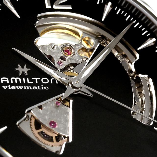ハミルトン ジャズマスター オープンハート オート 42MM H32705131 腕時計 ブランド メンズ プレゼント 実用的の画像