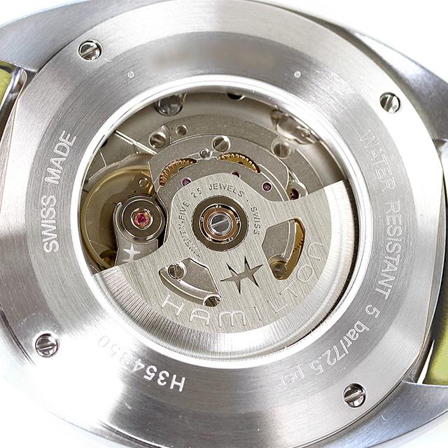 ハミルトン アメリカン クラシック パンユーロ デイデイト オート 42mm 自動巻き 腕時計 ブランド メンズ 替えベルト HAMILTON H35445860の画像