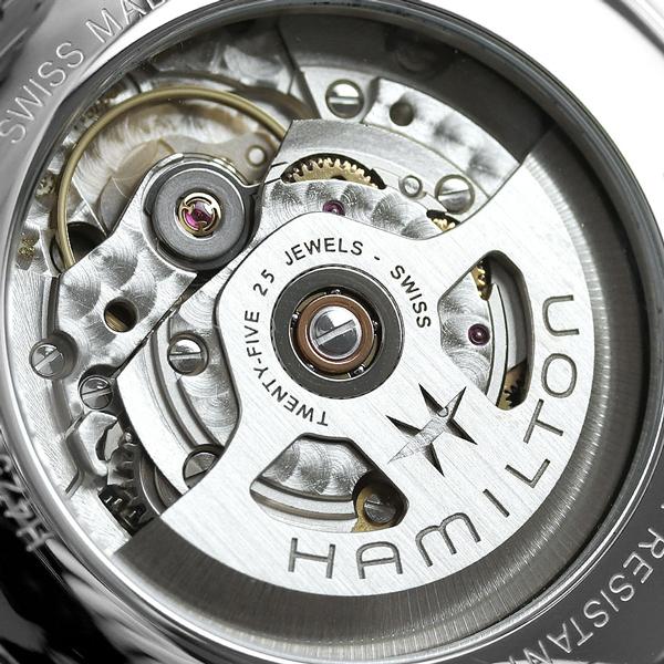 ハミルトン 時計 ジャズマスター オート メンズ 腕時計 自動巻き 機械式 H42535130 ブラック HAMILTONの画像