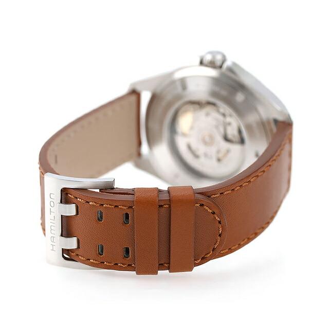 ハミルトン カーキ アビエーション パイロット デイデイト 42mm 自動巻き 腕時計 ブランド メンズ HAMILTON H64635550 プレゼント 実用的の画像