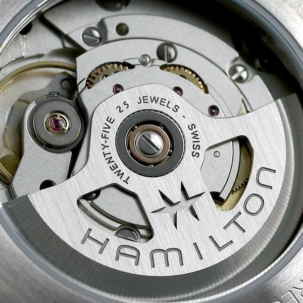 ハミルトン カーキ パイロット 自動巻き H64645531 HAMILTON メンズ 腕時計 ブラック×ライトブラウンの画像