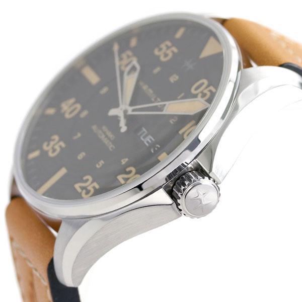 KHAKI AVIATION ハミルトン 時計 カーキ 自動巻き メンズ H64725531