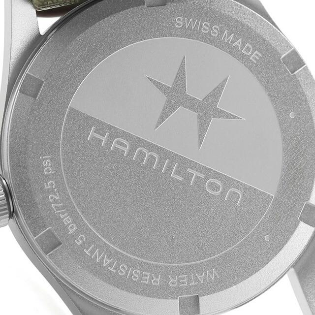 ハミルトン カーキ フィールド 33mm クォーツ 電池式 腕時計 ブランド メンズ HAMILTON KHAKI FIELD H69301960 アナログ カーキグリーンの画像