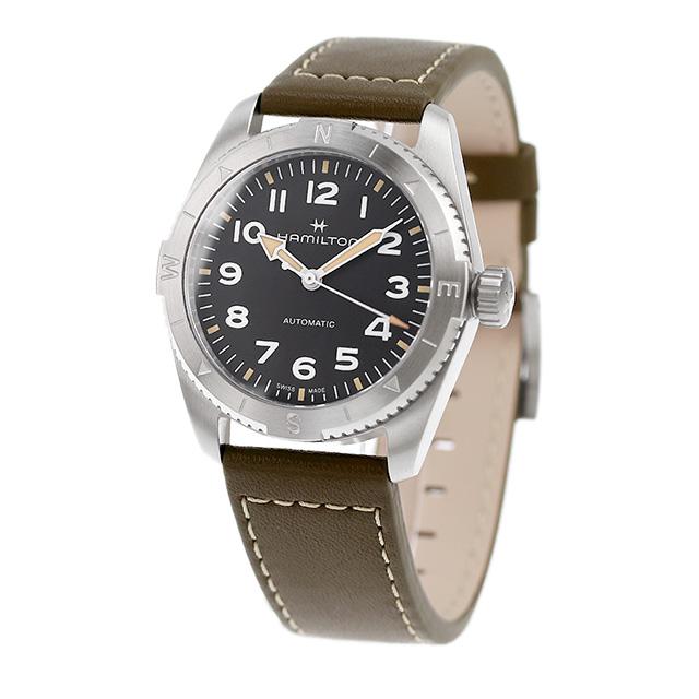 ハミルトン カーキ フィールド エクスペディション オート 37mm 自動巻き 腕時計 ブランド メンズ HAMILTON H70225830 アナログ スイス製の画像