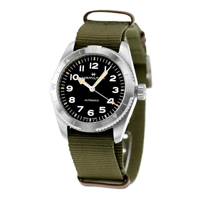 ハミルトン カーキ フィールド エクスペディション オート 37mm 自動巻き 腕時計 ブランド メンズ HAMILTON H70225931 アナログの画像
