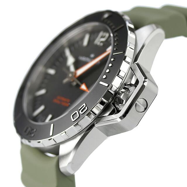 ハミルトン カーキ ネイビー オープンウォーター オート 41mm 自動巻き 腕時計 ブランド メンズ HAMILTON H77455331 アナログ プレゼント 実用的の画像