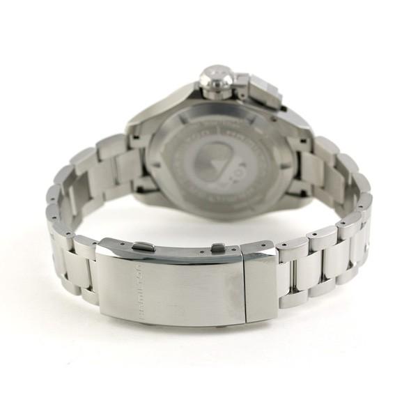 本日+6倍 ハミルトン ダイバーズ カーキ ネイビー 42mm メンズ 腕時計 H77605135