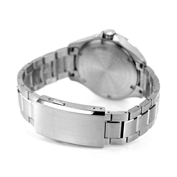 ハミルトン カーキ ネイビー スキューバ 37mm クオーツ メンズ 腕時計 H82221110 HAMILTON ホワイト 父の日 プレゼント 実用的の画像