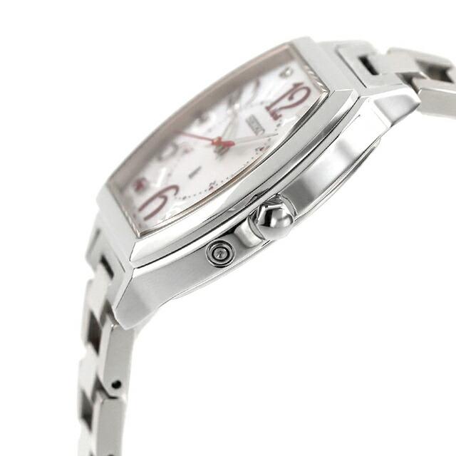 【新品】セイコー SEIKO LUKIA 腕時計 レディース HEE002J Happy Collection Warm Moments Limited Edition 限定モデル 電波ソーラー（1B32） ホワイトxシルバー アナログ表示 LUKIA セイコー ルキア Happy Collection Warm Moments Limited