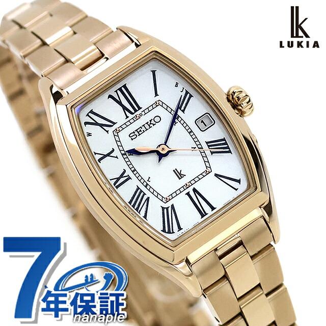 【美品】セイコー SEIKO★チタン ルキア レディース ソーラー電波 腕時計 LUKIA Grow セイコー ルキア 電波ソーラー 腕時計 ブランド レディース