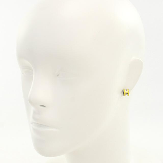 HERMES（エルメス） ピアス レディース HERMES MINI POP H シルバー