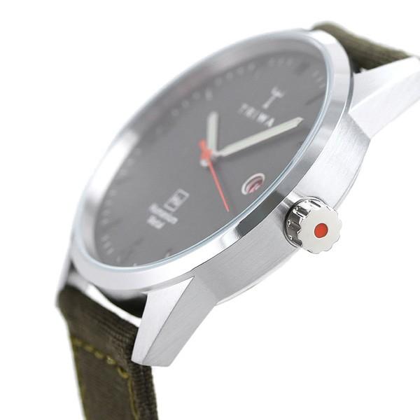 トリワ 時計 メンズ レディース 腕時計 ブランド ヒューマニウム HU39D-CL080912 ダークグレー ミリタリーグリーン 父の日 プレゼント 実用的｜nanaple｜03