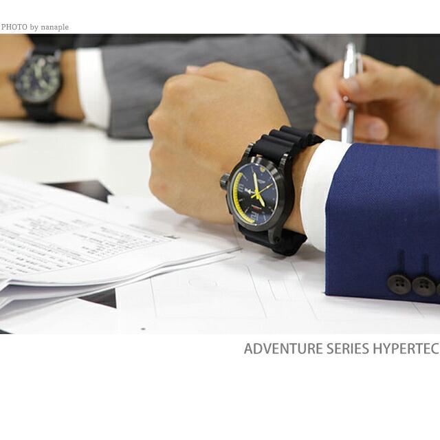 MTM エム ティー エム ハイパーテック 44 クォーツ 電池式 腕時計