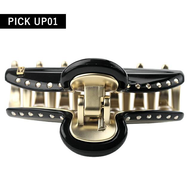 アレクサンドルドゥパリ Mクリップ （クリアブルー）スワロフスキー M クリップ｜ALEXANDRE DE PARIS（アレクサンドル ドゥ パリ）