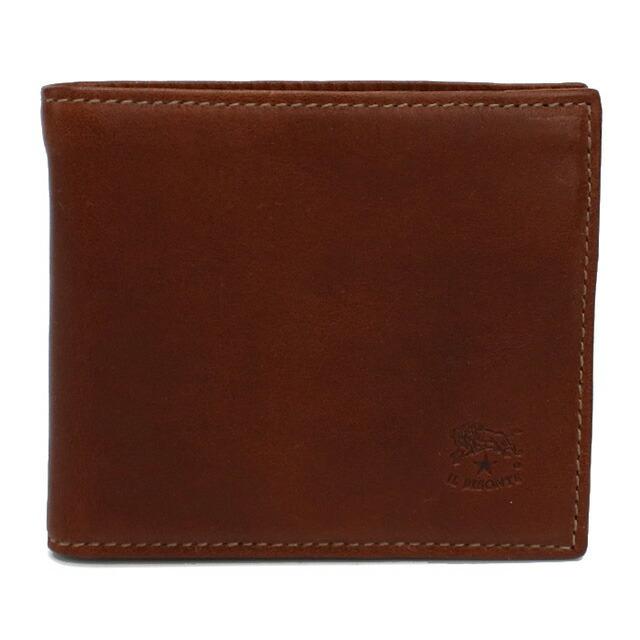 IL BISONTE さらに+6倍 イル ビゾンテ 二折財布小銭入付き メンズ  