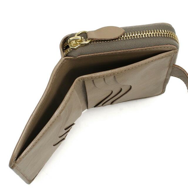 IL BISONTE（イルビゾンテ） イル ビゾンテ 二折財布小銭入付き