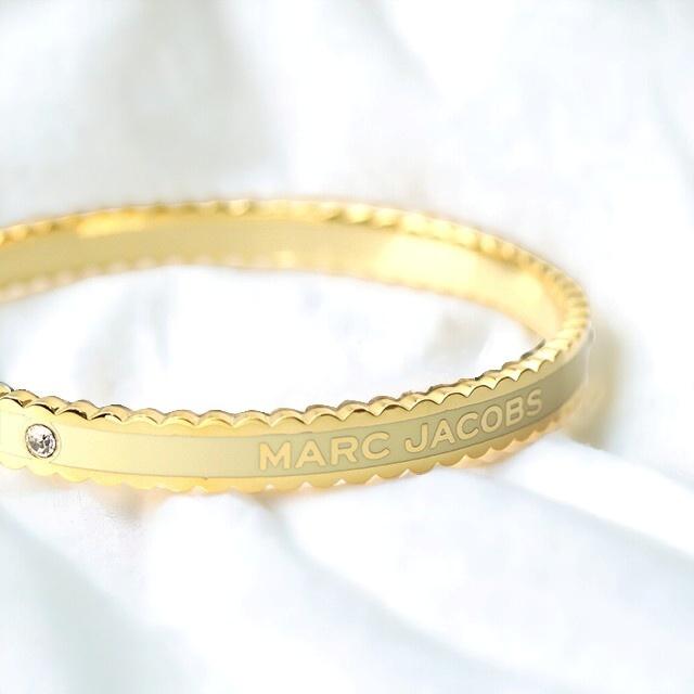 MARC JACOBS マークジェイコブス ブランド バングル レディース マーク  