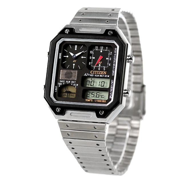 シチズン コレクション レコードレーベル サーモセンサー 腕時計 ブランド メンズ 限定モデル クロノグラフ CITIZEN JG2126-69E｜nanaple｜02