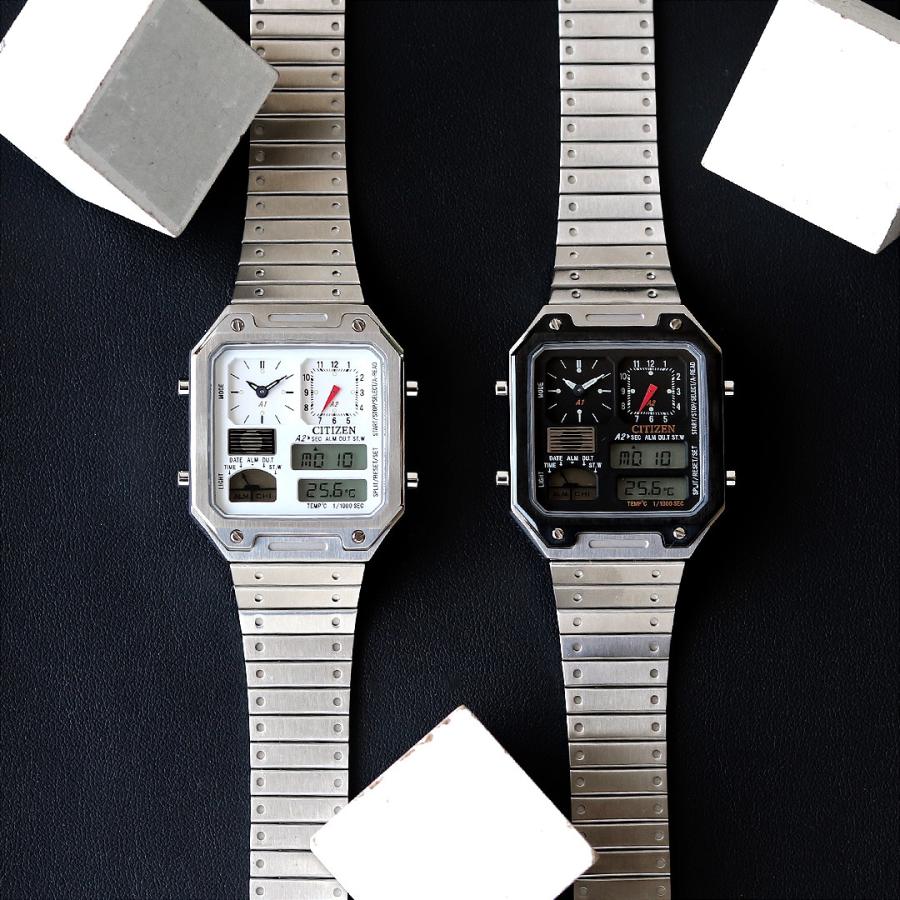 シチズン コレクション レコードレーベル サーモセンサー 腕時計 ブランド メンズ 限定モデル クロノグラフ CITIZEN JG2126-69E｜nanaple｜10